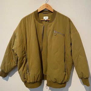 Oversized Bomber Jacket